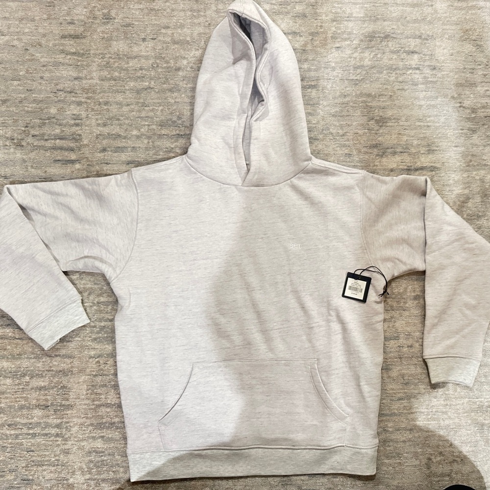 Set Active Light Grey Sweatshirt